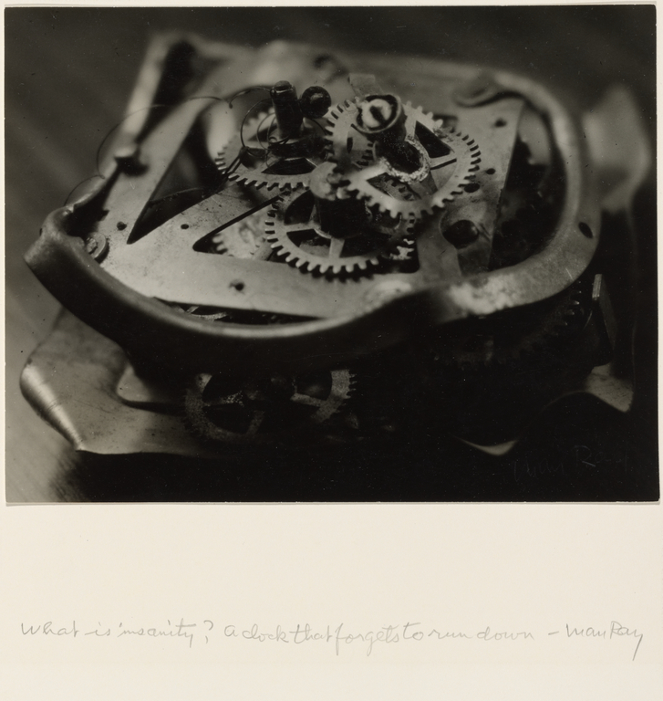 what is insanity a clock that forgets to run down getty museum