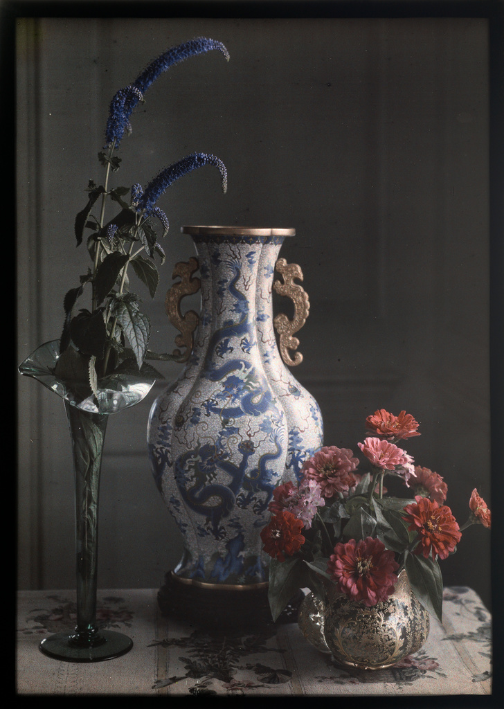 Still Life with Ornate Chinese Vase (Getty Museum)