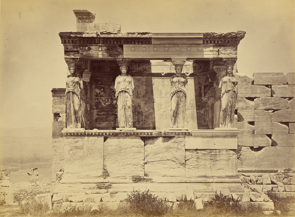 athens erechtheion caryatid porch