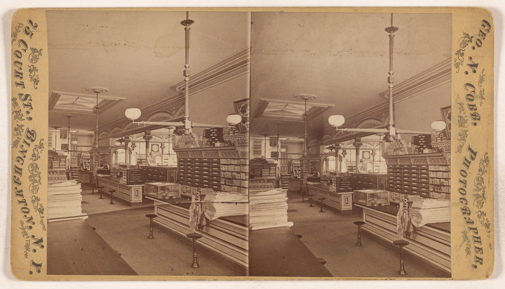 [Interior of a general store, Binghamton, New York] (Getty Museum)