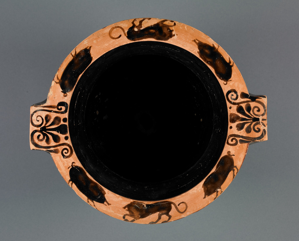 Attic BlackFigure Column Krater (Getty Museum)