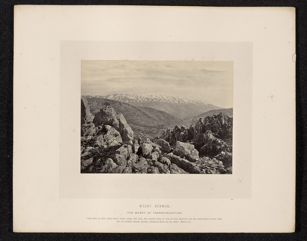 mount hermon the mount