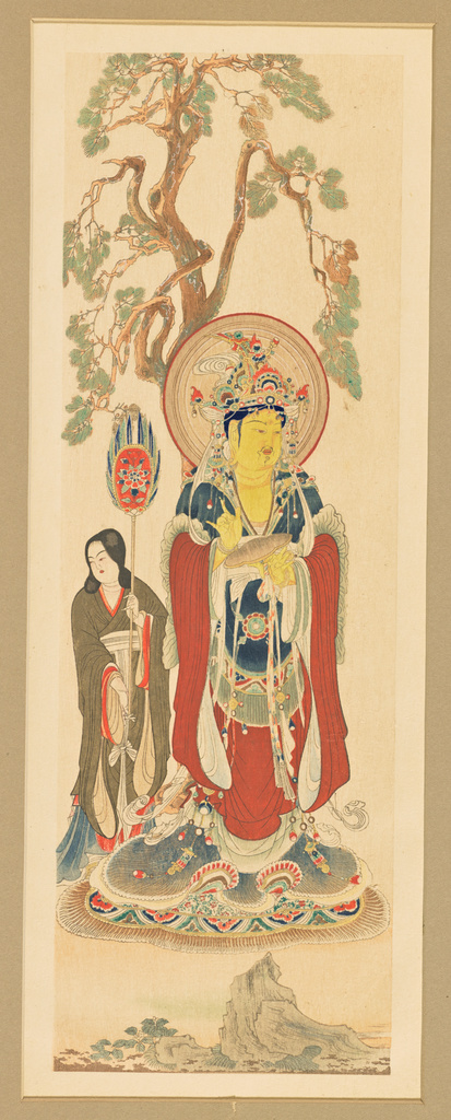 A Painting of the Nara Epoch, Eighth Century; Kokkwa Publishing Company (Japanese, active 1890s - 1900s); 1897; Xylograph print; 31.4 × 10.5 cm (12 3/8 × 4 1/8 in.); 84.XB.878.1.1.28; Rights Statement: No Copyright - United States A Painting of the Nara Epoch, Eighth Century; Kokkwa Publishing Company (Japanese, active 1890s - 1900s); 1897; Xylograph print; 31.4 × 10.5 cm (12 3/8 × 4 1/8 in.); 84.XB.878.1.1.28; Rights Statement: No Copyright - United States