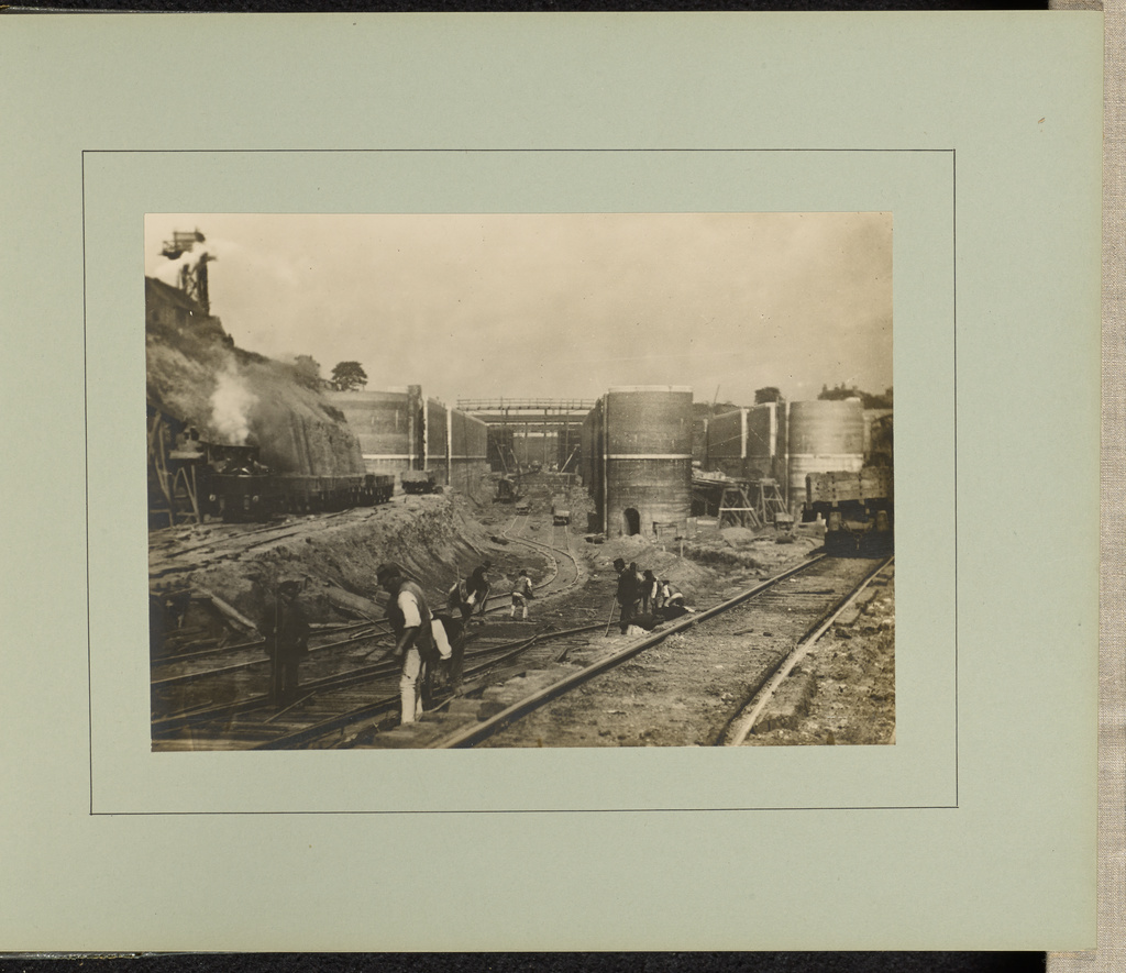 Latchford Locks (Getty Museum)