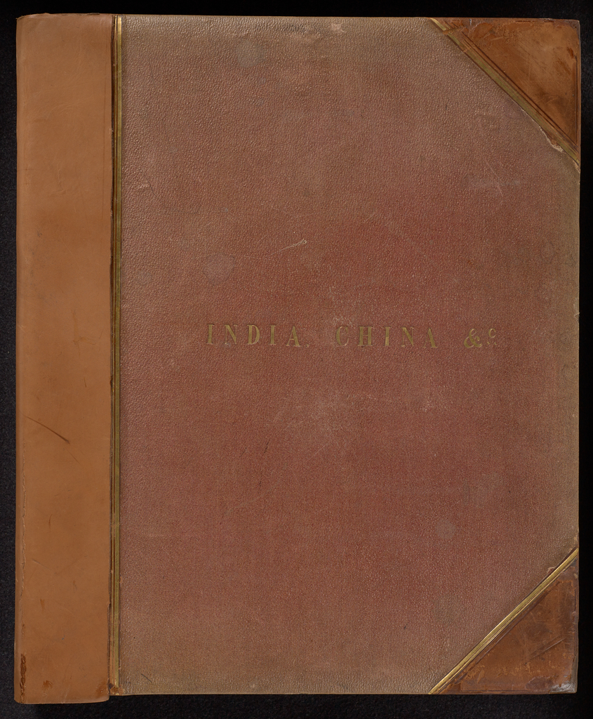 India, China, etc. (cover title); Felice Beato (English, born Italy, 1832 - 1909), John Edward Saché (Prussian or British, born Prussia, 1824 - 1882), Samuel Bourne (English, 1834 - 1912), G.W. Woodcroft (British, active 1860s - 1880s), Dr. John F. Meigs (American, 1818 - 1882), Friderik Meissner (German, active in MIddle East, about 1864 - 1870s), Unknown maker, Hippolyte Arnoux (French, active 1860s - 1880s); about 1857–1881; Albumen silver print; Closed: 46.8 × 39 × 6.7 cm (18 7/16 × 15 3/8 × 2 5/8 in.); 2007.26.206; Partial gift from the Wilson Centre for Photography; Rights Statement: No Copyright - United States India, China, etc. (cover title); Felice Beato (English, born Italy, 1832 - 1909), John Edward Saché (Prussian or British, born Prussia, 1824 - 1882), Samuel Bourne (English, 1834 - 1912), G.W. Woodcroft (British, active 1860s - 1880s), Dr. John F. Meigs (American, 1818 - 1882), Friderik Meissner (German, active in MIddle East, about 1864 - 1870s), Unknown maker, Hippolyte Arnoux (French, active 1860s - 1880s); about 1857–1881; Albumen silver print; Closed: 46.8 × 39 × 6.7 cm (18 7/16 × 15 3/8 × 2 5/8 in.); 2007.26.206; Partial gift from the Wilson Centre for Photography; Rights Statement: No Copyright - United States