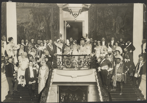 Ball at Countess Kleinmichel.; Pyotr Adolfovich Otsup (Russian, 1883 - 1963); about 1913; Gelatin silver print; 20.1 × 29.9 cm (7 7/8 × 11 3/4 in.); 84.XP.224.97; Copyright: Status unknown, research required No description of this image is available.