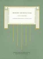Modern Architecture: A Guidebook for His Students to This Field of Art