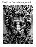 The J. Paul Getty Museum Journal: Volume 11/1983