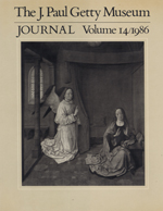 The J. Paul Getty Museum Journal: Volume 14/1986