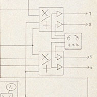Tudor / Electronic circuitry diagram for Dialects 