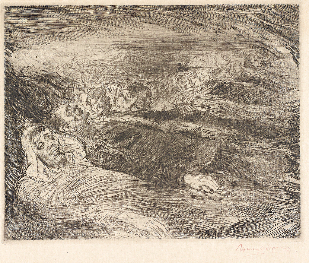 Massacre, Henry de Groux, 1914–16