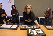 Getty scholar Sally Stein leads a graduate seminar 