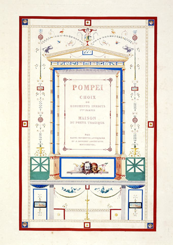 Bouchet / Pompei. Choix de monuments inédits...