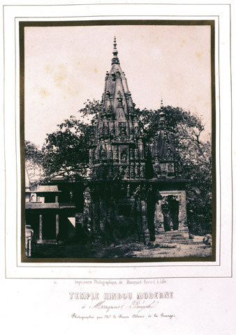 Blanquart-Evrard / A Hindu Temple in Bengal, India