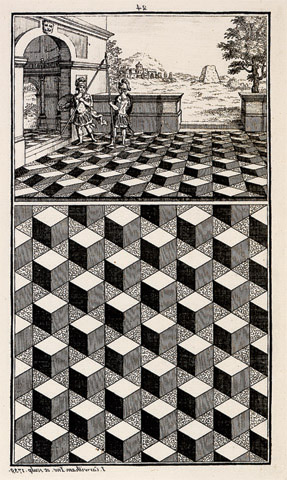 Carwitham / Perspective view of a floor decoration