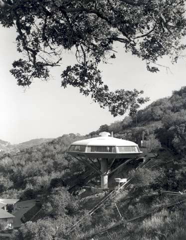 Shulman / John Lautner's Chemosphere House, 1960