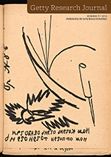 Getty Research Journal, No. 5