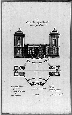 Hoffmeister / Ground plan and principal elevation