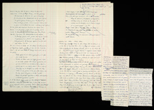 Manuscript pages / Pevsner papers