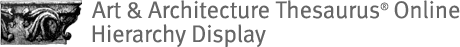 Art & Architecture Thesaurus Hierarchy Display