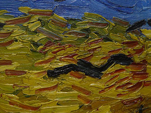 Crows in the Wheatfields / van Gogh