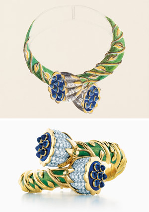 Lotus bracelet by Jean Schlumberger