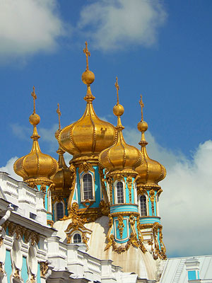 Tsarskoye Selo Palace in St. Petersburg