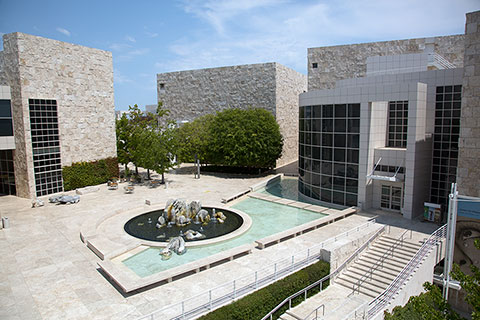 ... Getty Center harmoniously unites the parts of the J. Paul Getty Trust