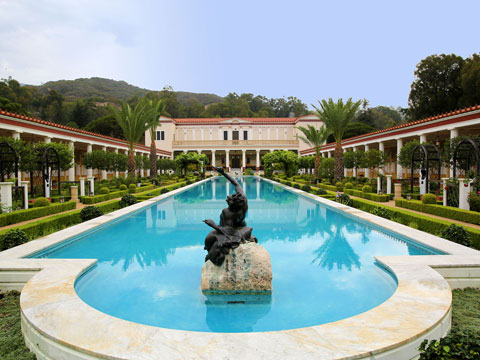 Jump to the Getty Villa