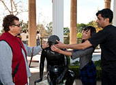 A touch tour of the Getty Villa with educator Eidelriz Senga