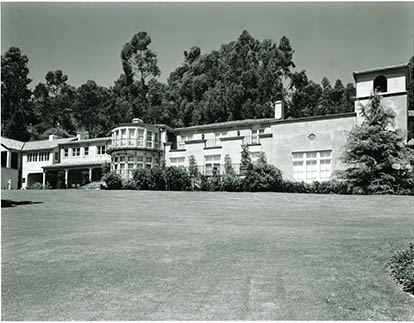 Getty Ranch House Museum, Malibu, about 1957.