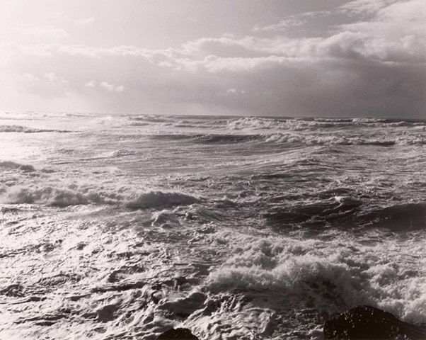 Southwest from the South Jetty / Adams