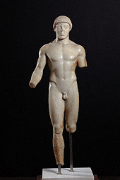 Statue of a Kouros (The Agrigento Youth) / Greek