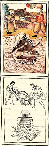 The Death of Motecuhzoma II