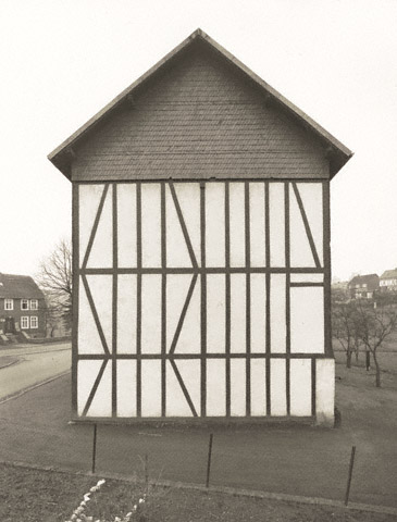 Framework House, Slated Gable Side, Remsdorfstrasse 1, Salchendorf, Germany / Becher