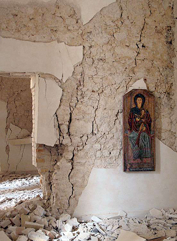 Interior of the Museo Nazionale d'Abruzzo 2009