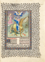 Saint George and the Dragon / Limbourg