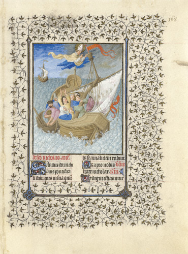 Saint Nicholas Saves Seafarers / Limbourg