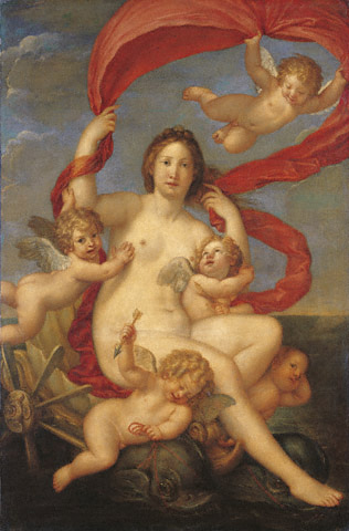 Galatea in Her Shell Wagon / Albani
