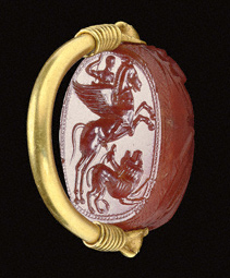 Etruscan scarab ring
