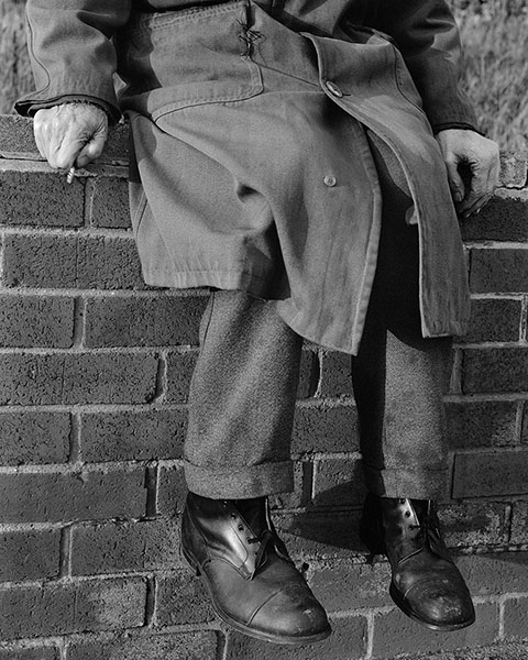 <em>Torso, Pelaw, Gateshead, Tyneside</em>, negative 1978; print 1988, Chris Killip, gelatin silver print.