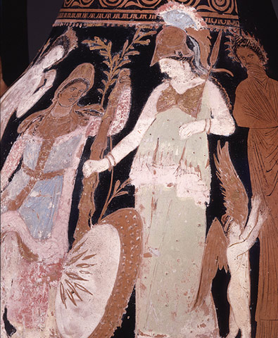 Detail: Faded post-fired pigment