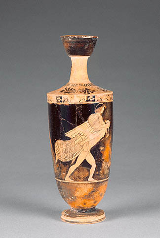 Red-Figured Lekythos / Carlsruhe Pntr