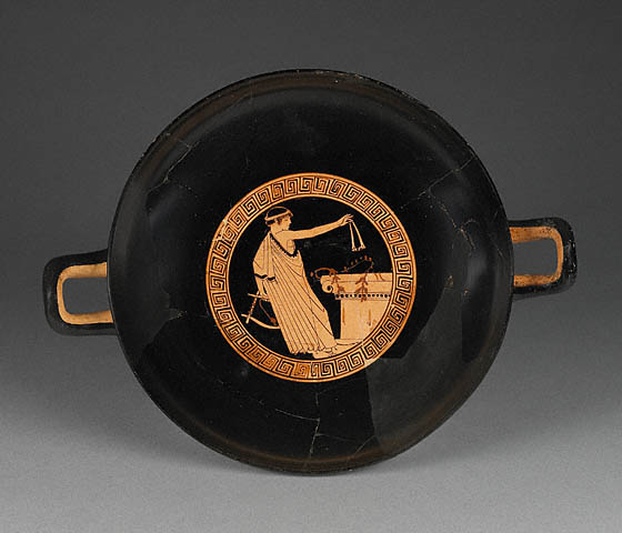 Red-Figured Kylix / Brygos Pntr