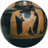 Detail: Vessel with a Mother