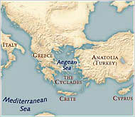 Map of Greece