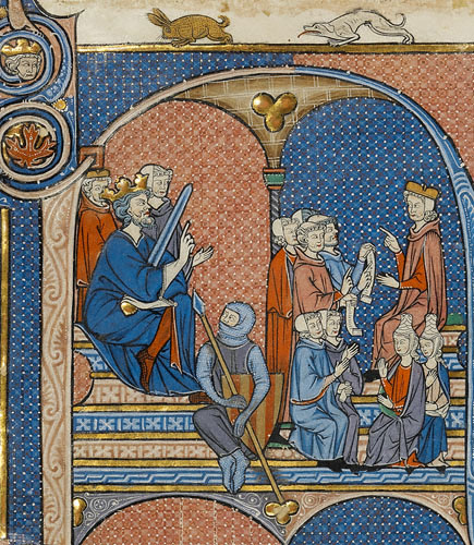 Historiated Initial N / Spanish