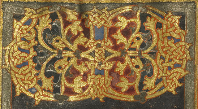 Ornamented Monogram VD / German