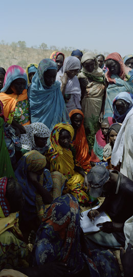 Registration of Internally Displaced People, Eastern Chad / Delahaye