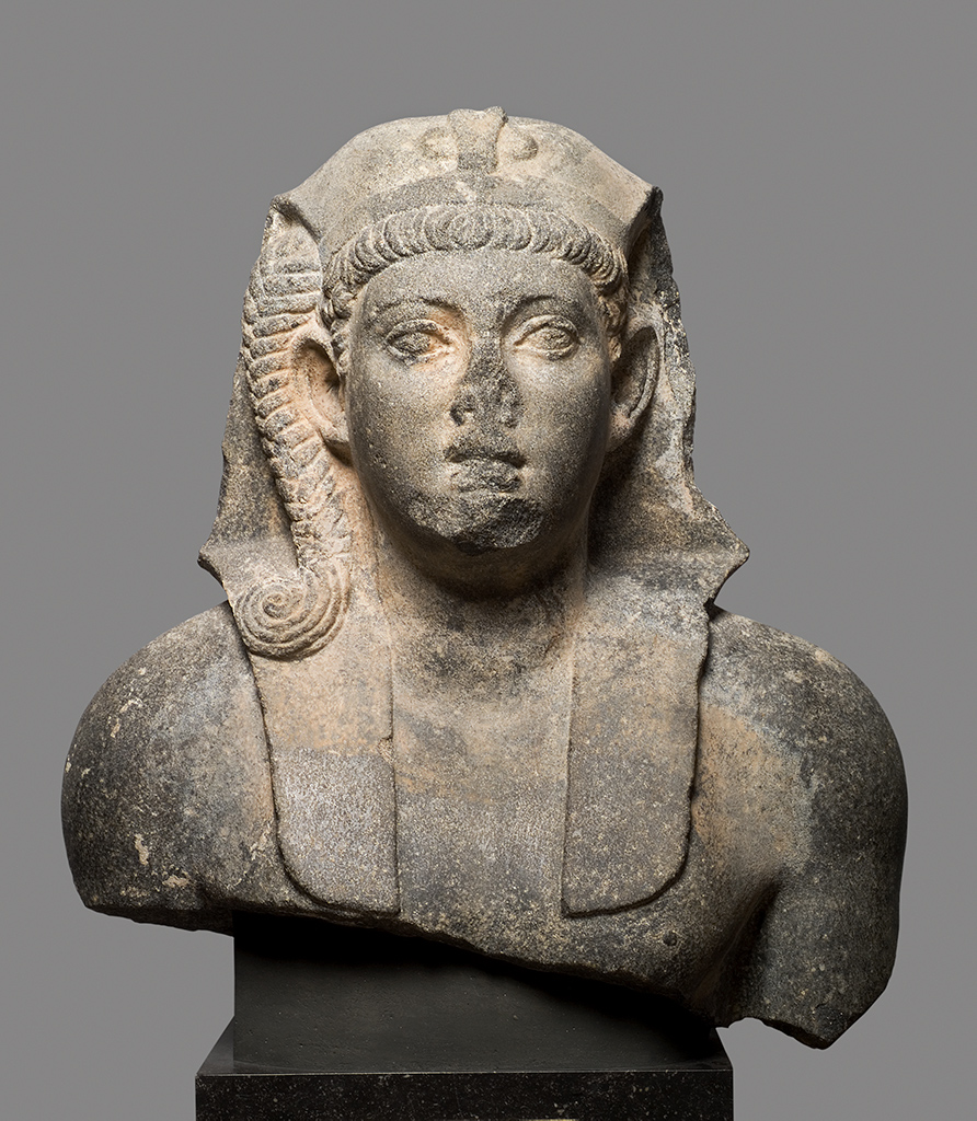Bust of a Young Ptolemy, Ptolemaic, 150–100 BC, granodiorite. Kunsthistorisches Museum, Vienna, Ägyptisch-Orientalische Sammlung. Image © ‘KHM-Museumsverband’